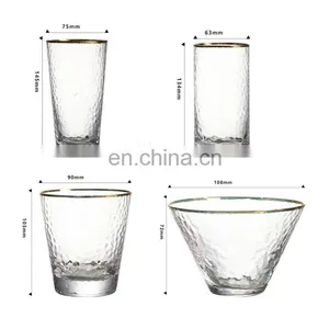 OEM Wholesale Nordic Water Drinking Glass Cups Transparent Coffee Cup thumbnail-1