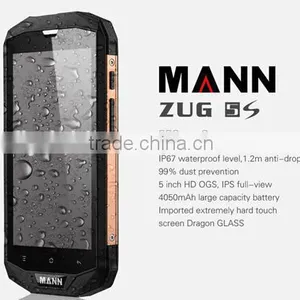 MANN ZUG 5S+ Quad Core 5.0 Inch 2GB RAM/16GB ROM IP67 Waterproof 4G LTE Rugged Smartphone thumbnail-1