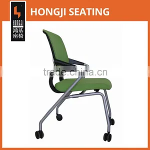 HongJi Foldable Stuff Chair Office Furniture Office Chairs With Casters thumbnail-1