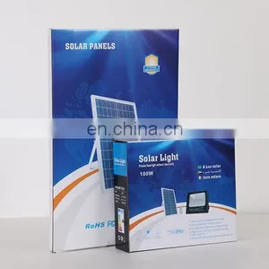 With Remote Control 60w 100w Led Flood Lights Solar thumbnail-5