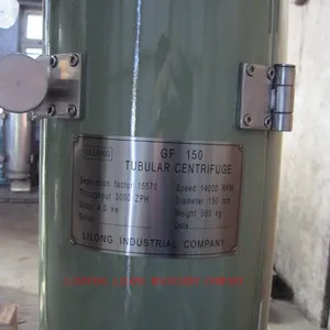 High Speed Tubular Bowl Centrifuge thumbnail-2