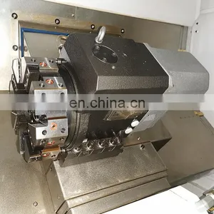 High Precision Mini Slant Bed CNC Lathe Machine CK36L for Metal Threading With CE thumbnail-5