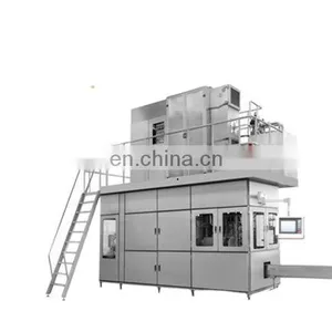 Shanghai Factory Aseptic Brick & Diamond Shape Carton Box Filling Packing Machine for Milk/juice Drinks Packaging thumbnail-1
