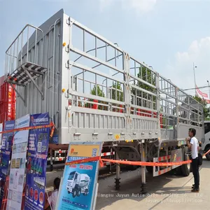 Flat Blue Semi Trailer Export Semi-trailer Customized Export Semi-trailer thumbnail-1