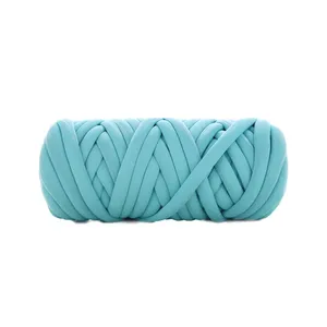 Yarn Crafts 100% Soft Bright Polyester Velvet Chenille Yarn 6mm Diameter Knitting Scarf Fancy Yarn thumbnail-2