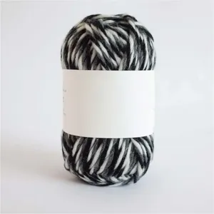 100% Wool Yarn Hand-knitted Wireless DIY Sweater Hand-knitted Roving Skein 52g 52m thumbnail-4