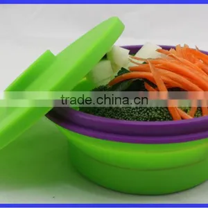 BPA Free And Eco-Friendly Collapsible Food Storage Containers thumbnail-1
