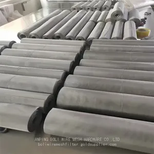 BOLI Stainless Steel Screen and Plain Weave Woven/ SS304 SS316Twill Weave Wire Mesh Screen thumbnail-2