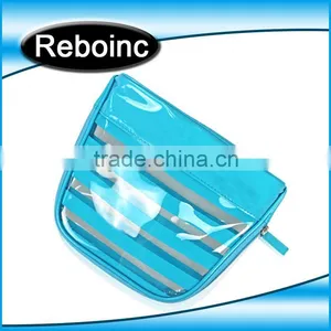 Elegant Luxury Designer Custom Clear Pvc Travelling Wholesale Leather Tote Bag For Fashion Ladies (20151027A12) thumbnail-1