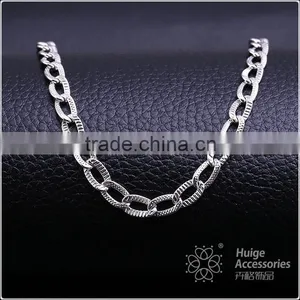 Simple Design Fashion Jewelry Rhodium Plated Cheap Necklace thumbnail-1