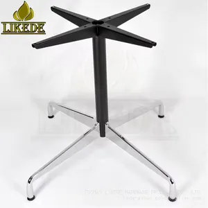 Morden Design Metal Base Banquet Table With Melamine Top for Dining Bedroom Workshop or Hospital Use thumbnail-4