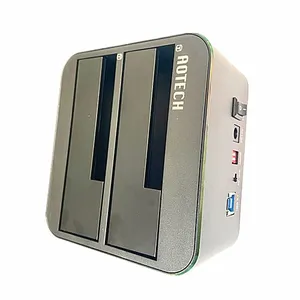OTB Dual SATA USB3.0 Type a External Hard Disk Drive 2.5 Inch 3.5 Inch Docking Station thumbnail-2