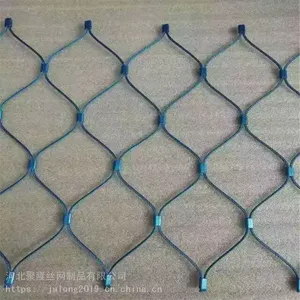 Stainless Steel Rope Net Mesh For Zoo Enclosure Tiger Lion Animal Fencing thumbnail-4