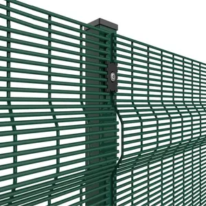 Decorative 3D Curved Welded Wire Mesh Fence - Galvanized or Powder Coated for Outdoor Security thumbnail-3