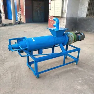 Stainless Steel Square Shell Feces Dehydrator, Distiller's Grains, Bean Dregs and Cow Dung Separator, Pulp and Ranch Squeezer thumbnail-3