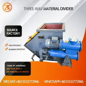 Three-way Diverter Valve, Stainless Steel Three-way Diverter, Pneumatic Diverter Valve, Y-type Valve thumbnail-2