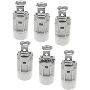 Plastic E14 Candle Lamp Holder Lamp Sockets thumbnail-2
