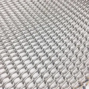 Cooling Conveyor Belt, Stainless Steel Spiral Mesh Wire Mesh Conveyor Belt, Highly Competitively Priced. thumbnail-5