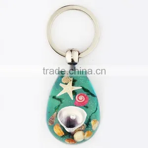 2016 Hot Selling Keychain With Real Sealife Shell and Starfish thumbnail-6