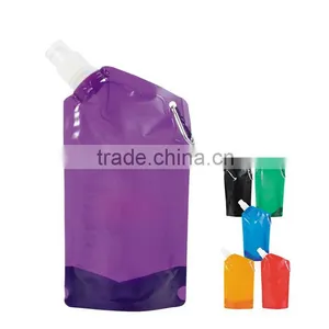 HIGH QUALITY Foldable Plastic Bottle With Climbing Hook, thumbnail-2