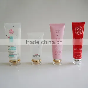 Plastic Tube for Cosmetic Packaging, Nice Screw Acrylic Cap thumbnail-1