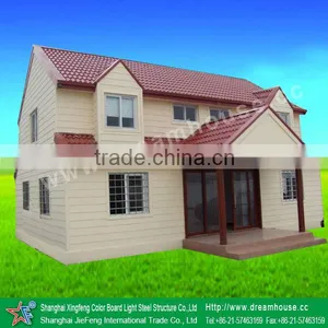 Luxury Light Steel Structure Prefab Villa for Sale thumbnail-4