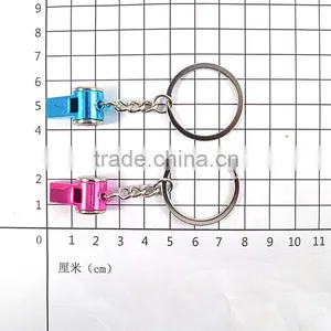 Christmas Promotional Gifts Coloful Whistle Key Chains thumbnail-4