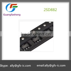 D882 2SD882 Audio Power Amplifier Switch 3A 30V Triode SOT-89 thumbnail-1