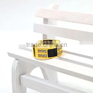 Wholesale Wedding Accessories Gold Rings Mens Fashion Models thumbnail-2