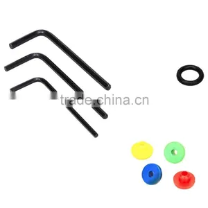PJB001 Parts Kit Set of Tattoo Machine Rubber Band Shockproof O-ring Grommets Nipples Wrench Spacers Tattoo Kit thumbnail-2
