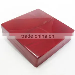 Elegant Glossy Lacquered Wooden Jewelry Ring Pendant Necklace Boxes Manufacturers China W149 thumbnail-2