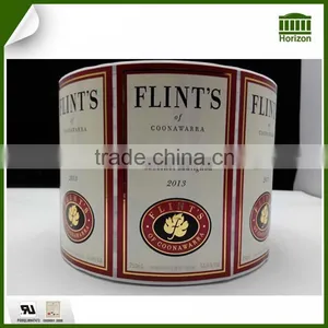 Custom Embossing Gold Stamping Wine Sticker Labels China Manufacturer thumbnail-1