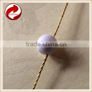 Factory Made Moulding Injection Fashion Plastic Seal Tags With Cotton String thumbnail-2