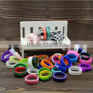 Atomizer Circle Protective Vapor Bands Heat Resistant 22mm Silicone Bands Cheap Silicone Rubber Vapor Ring for Rba Mods thumbnail-2