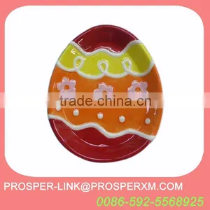 Ceramic Easter Dinner Plate Decorative thumbnail-1
