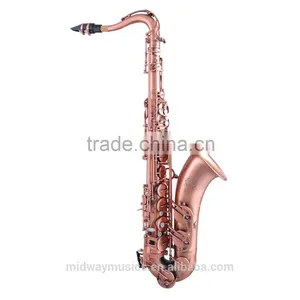 MTS-301 Antique Red Copper Tenor Sax From Aisa Factory thumbnail-1