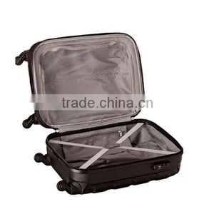 High Quality Black Travel Rolling Bag Nylon Luggage Bag thumbnail-5