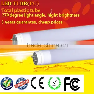 Famous 9w Smd2835 60cm Pure Plastic Led Tube thumbnail-1