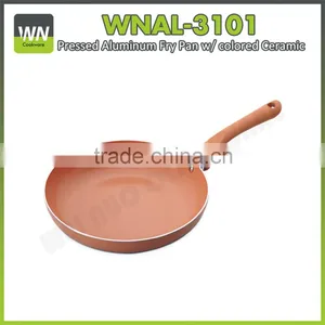 2016 New as Seen on tv Ceramic Fry Pan Round/quarter Pan Stonewell Fry Pan With Different Ceramic Clolor Coating thumbnail-4