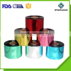 Colorful Printing Pet Metallized Film Roll for Laminated With Food Package thumbnail-1