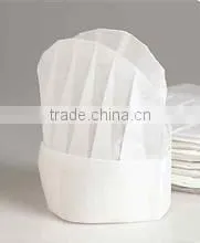 Chef Hat Paper Chef Cap for Disposable Paper Chef Hat From China thumbnail-3