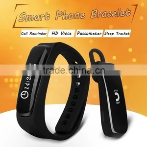 2016 New Activity Monitor Sport Tracker Smart Wristband Bluetooth Bracelet For Iphone thumbnail-1