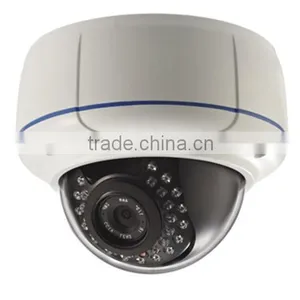 3.0 Megapixel 2.8-12mm Varifocal Lens IR Vandal Proof ip Dome Camera thumbnail-3