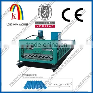 Corrugation Metal Roof Panel Roll Forming Machine thumbnail-1