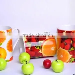 Cheap White Porcelain Mug With Custom Design thumbnail-4