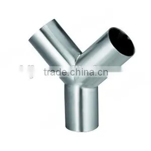 Seamless Y Tee Sanitary Fitting Stainless Steel Pipe Fitting thumbnail-2