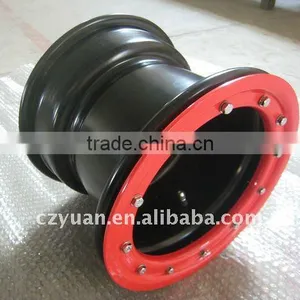 10x8 3+5 4/115 Beadlock ATV Alloy Wheels thumbnail-1