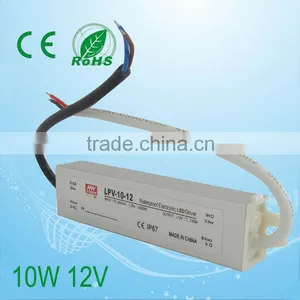 CE.ROHS Approved Led Power Driver 12v Industrial Power Supply 10w Led Waterproof Led Power Supply thumbnail-1