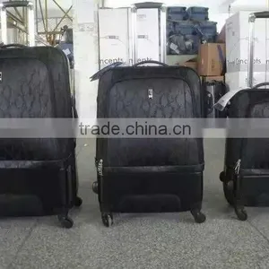 Stock Quality PC With Polyester 3pcs Trolley Luggage Set thumbnail-4
