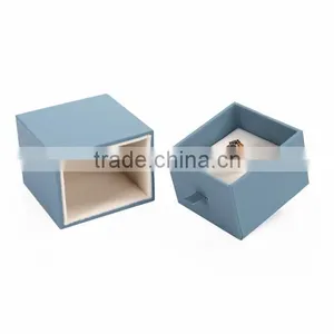 Custom Recycled Cardboard Sliding Jewelry Necklace Box thumbnail-3